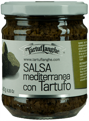 TartufLanghe Salsa mit Oliven und Trüffel 90g